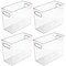 mDesign Plastic Kitchen Pantry Storage Organizer Container Bin